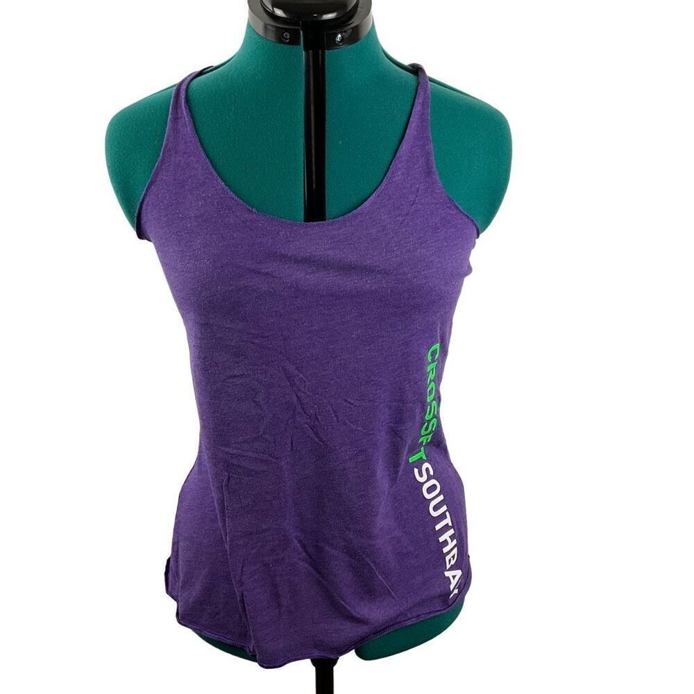 Purple crossfit tank- size M